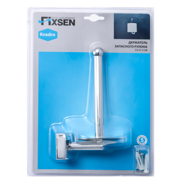 Держатель запасного рулона FIXSEN Kvadro (FX-61310B)