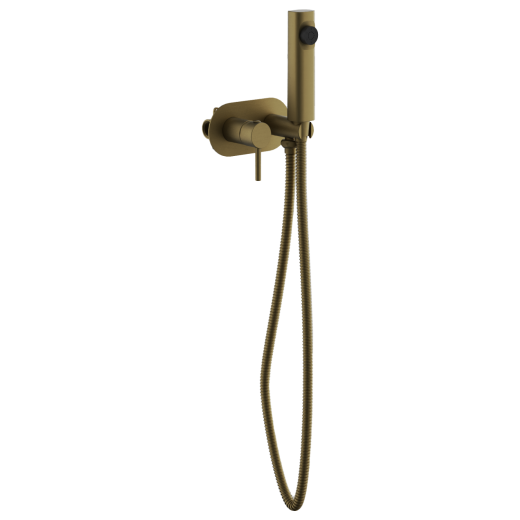 Смеситель BELZ с гигиенической лейкой золотой (B55807-5)