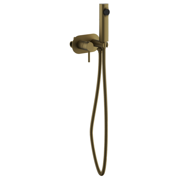 Смеситель BELZ с гигиенической лейкой золотой (B55807-5)