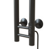 Полотенцесушитель MIXLINE MOON GRAPHITE 120/10 (таймер,103 Вт) электрический ГРАФИТ (556252)