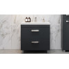 Тумба напольная Velvex Orlando 80 серый под умывальник rkCla.80-81 (Classica 80) (tn.ORL.CLA.80.2Y графит)