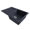 Мойка MIXLINE ML-GM31 с крылом антрацит (343) 770*500*190мм NEW (552196)