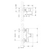 Смеситель для душа Lemark Evitta (LM0503C)