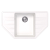 Мойка DrGans "Ирис", белый СМс (25.160.C0800.401)