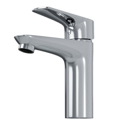 Смеситель для раковины 35k MIXLINE МЛ14-04 (ML14-04) б/отв п/гайку (без подводки) (556599)