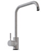 Смеситель для кухни MIXLINE ML-GS12 35к (310) серый высок. излив (550656)