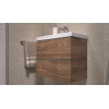 Тумба навесная Velvex Mondi 600-0-2 акация темная под раковину 4627173210874 (Madera Classica Slim) (359 акация темная)
