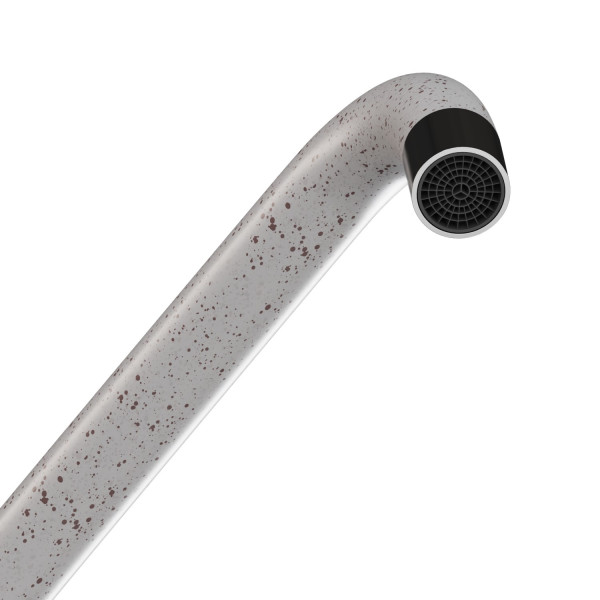 Смеситель для кухни MIXLINE ML-GS12 35к (328) бежевый высок. излив (550658)