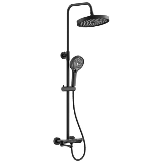 Душевая система BELZ черный (B25713-7)