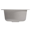 Мойкa MIXLINE ML-GM13 круглая ультра-белая (341) 495мм (глуб. чаши 200) NEW (551895)