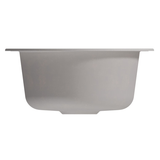 Мойкa MIXLINE ML-GM13 круглая  ультра-белая  (341) 495мм (глуб. чаши 200) NEW (551895)