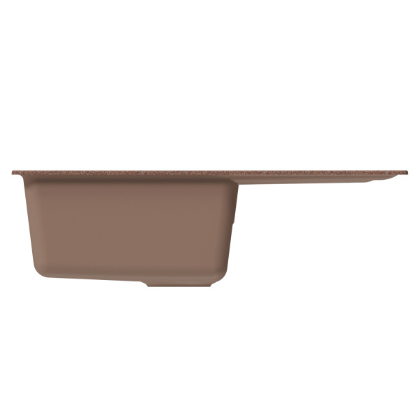 Мойка MIXLINE ML-GM19 с крылом терракотовая (307) 750*500*200мм NEW (551981)
