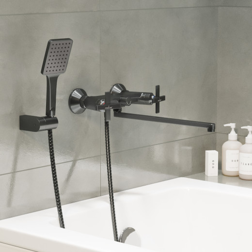 Смеситель для ванны и раковины MIXLINE ML38-02 