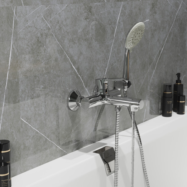 Смеситель для ванны 35k MIXLINE ML22-01 "Round" (550745)