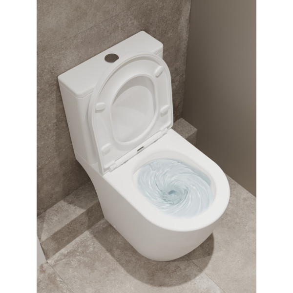 Унитаз компакт CERSANIT BRASKO Vortex 010 3/5 DPL EO (69559)