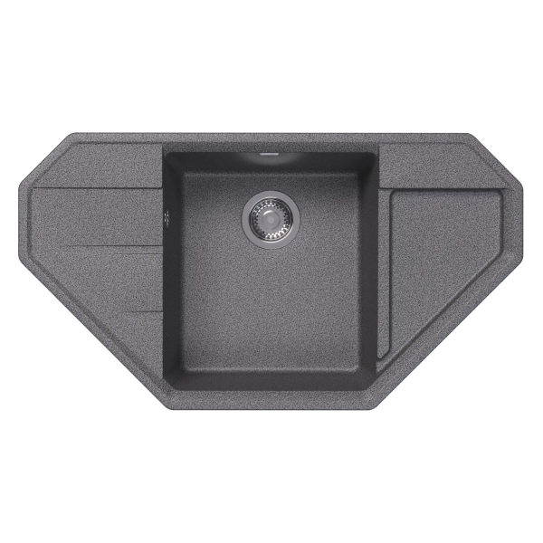 Мойка DrGans "Крона" 910, базальт СМс (29.040.D0910.409)
