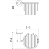 Держатель для туалетной бумаги Savol (S-005633C)