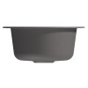 Мойкa MIXLINE ML-GM13 круглая графит (342) 495мм (глуб. чаши 200) NEW (551896)
