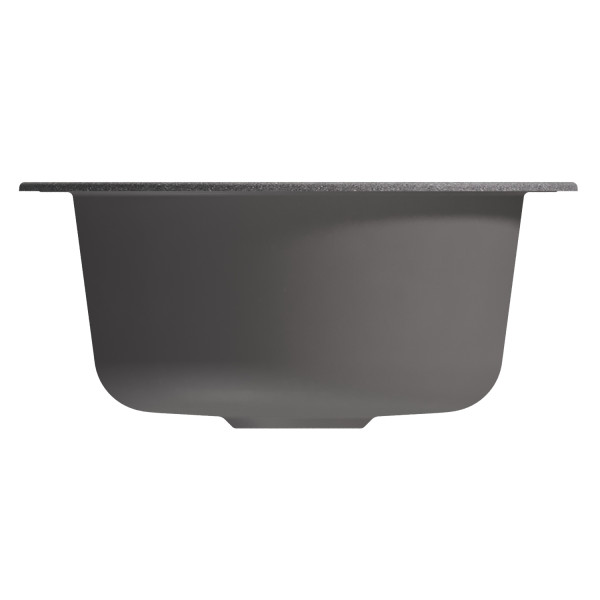 Мойкa MIXLINE ML-GM13 круглая графит (342) 495мм (глуб. чаши 200) NEW (551896)