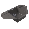 Мойка DrGans "Крона" 910, везувий СМс (29.040.D0910.410)
