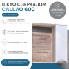 Шкаф VIGO навесной с зеркалом Callao 600 (правый) (z.CAL.60.R)