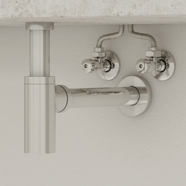 Кран угловой IDDIS Optima Home с отражателем, 1/2; 3/4, кран-букса, латунь (910B0P2C4CZ)