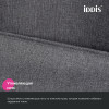 Штора для ванной, 200х180 см, Полиэстер, серый IDDIS (DL03P18i11)