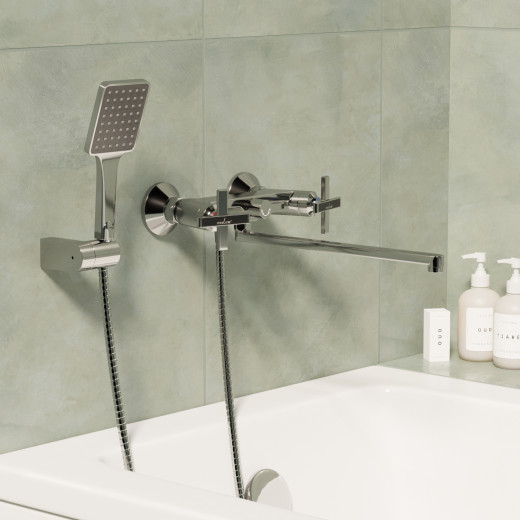 Смеситель для ванны и раковины MIXLINE ML37-032 