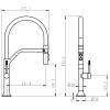 Смеситель для кухни Fmark (FS0052C)