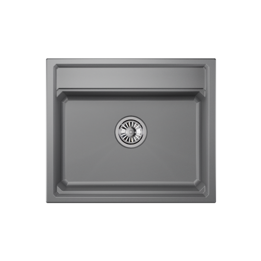 Кухонная мойка GRANULA Kitchen Space (6003, АЛЮМИНИУМ)