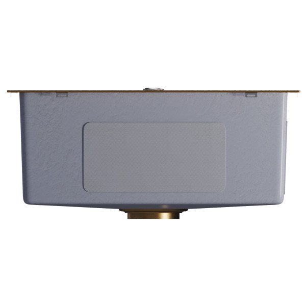Мойка MIXLINE настольный монтаж 50х50 (3,0) вып 3 1/2, 20см с сифоном бронза PRO (550549)