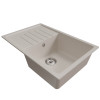 Мойка MIXLINE ML-GM19 с крылом белая (331) 750*500*200мм NEW (551986)