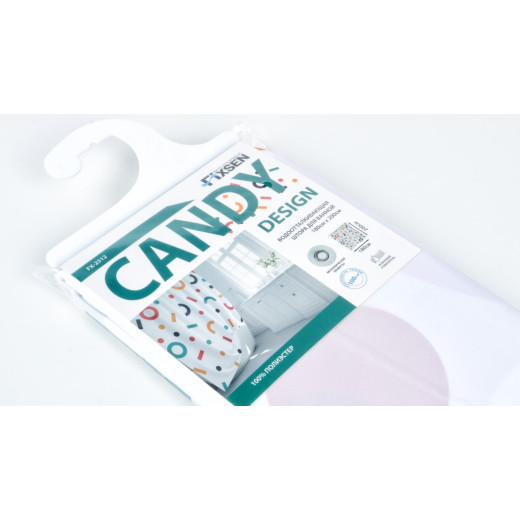 Штора для ванной Fixsen Design  Candy (FX-2512)