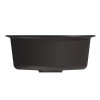Мойка MIXLINE ML-GM09 круглая, черная (308), 510 мм (глуб. чаши 190) NEW (551797)