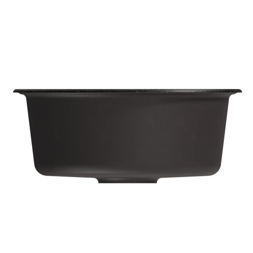 Мойка MIXLINE ML-GM09 круглая, черная (308), 510 мм (глуб. чаши 190) NEW (551797)
