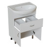 Тумба для ванной MIXLINE "МИСТРАЛЬ-60" под рак.Уют-60 (арт.506209) (ROSA) (ПВХ) (поставляется в разобранном виде) (556883)