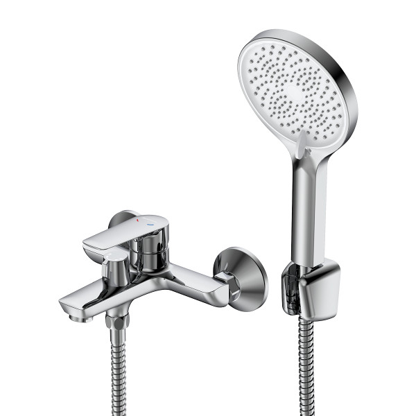 Смеситель DECOROOM DR27 для ванны с монолитным изливом (DR27036)