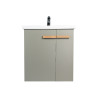 Тумба VIANT "Мюнхен" 2 ств подвесная хаки 425х655х620 под раковину.S-UM-COM70/1-w (COMO 70) (VMUN70COH-T2STP)