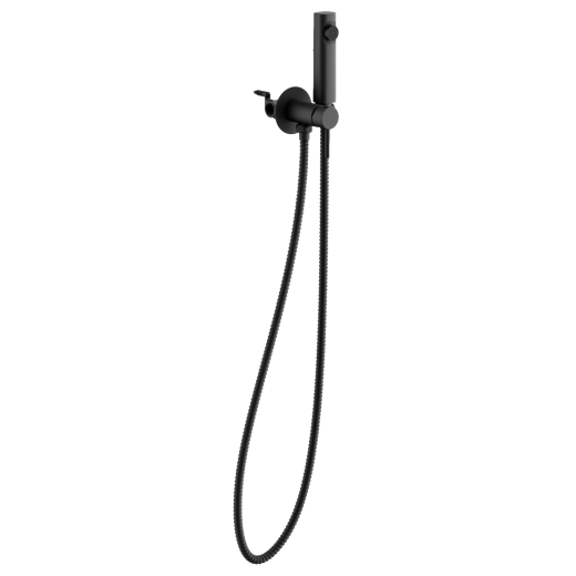 Смеситель BELZ с гигиенической лейкой черный (B55804-7)