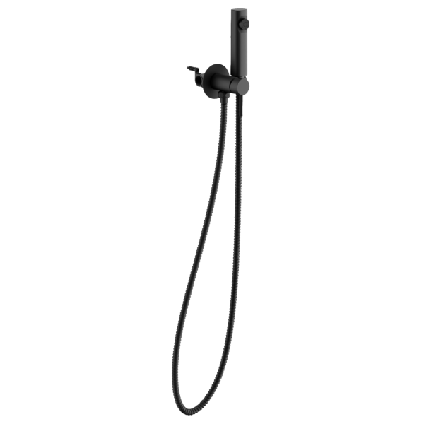 Смеситель BELZ с гигиенической лейкой черный (B55804-7)