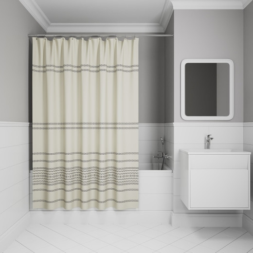 Штора для ванной IDDIS Base 200x240 см, Полиэстер (BD01P24i11)