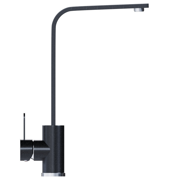Смеситель для кухни MIXLINE ML-GS14 35к (343) антрацит высок. излив (550686)