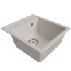 Мойка MIXLINE ML-GM28 белая (331) 450*500*190мм NEW (552181)