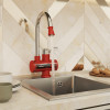 Проточный водонагреватель MIXLINE WH-003 КРАСНЫЙ (3,3 кВт, УЗО, кухня, индикатор темп) (551718)
