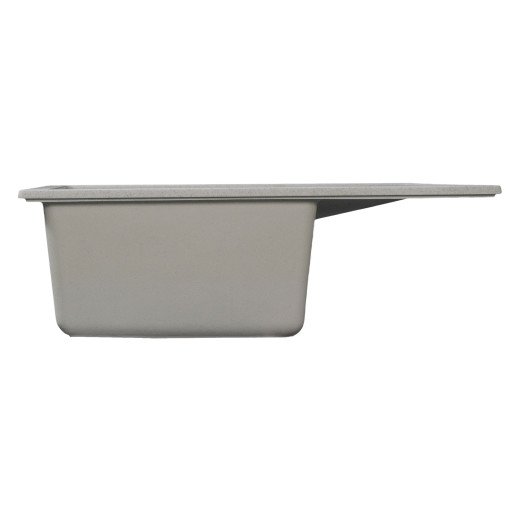 Мойка MIXLINE МЛ-ГМС115 (ML-GMS115) СТАНДАРТ с крылом, темно-серый (309), 645*505*190мм (558113)