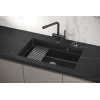 Кухонная мойка GRANULA Kitchen Space (7303U, ШВАРЦ)
