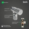 Кран угловой IDDIS Оптима Хоум (Optima Home) с отражателем, вынос 2 см, 1/2; 1/2, кран-букса, латунь, хром (910B1A6C2SBZ)
