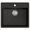 Мойка MIXLINE черная 550*490*200мм ML-GM15 (551914)