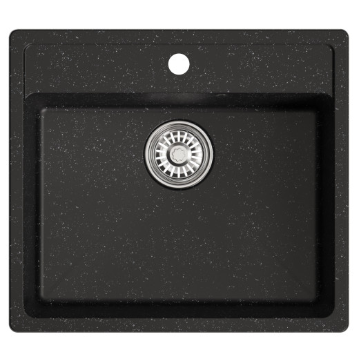 Мойка MIXLINE черная 550*490*200мм ML-GM15 (551914)