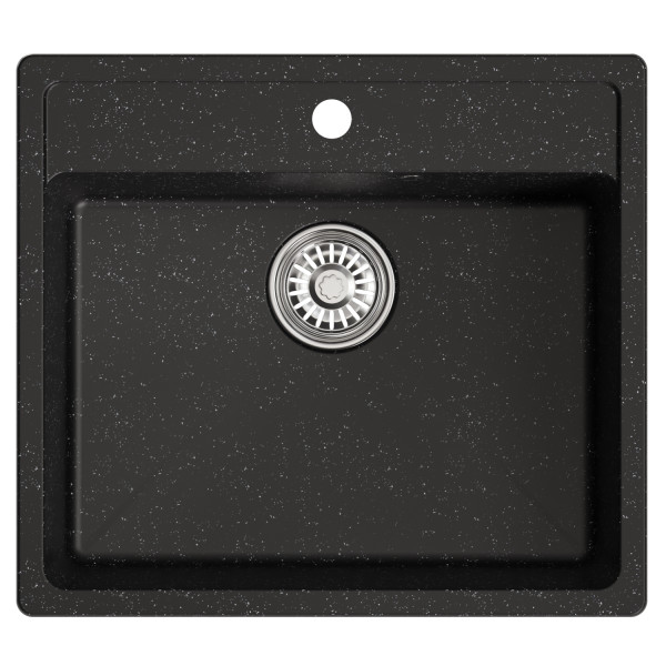 Мойка MIXLINE черная 550*490*200мм ML-GM15 (551914)